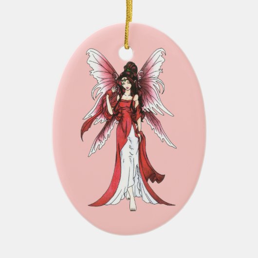 Garnet Faerie Ornament (Voorkant)