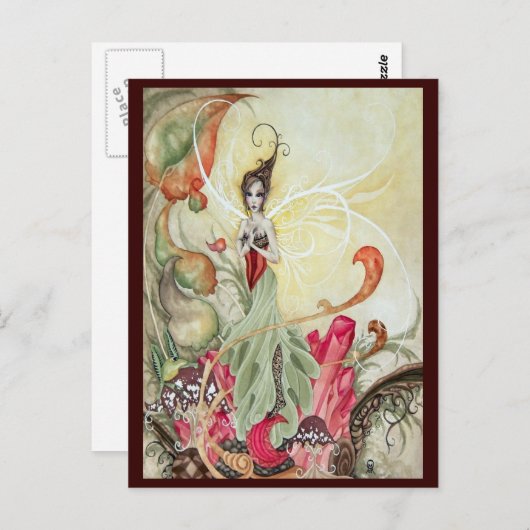 Garnet Faery Briefkaart (Voorkant / Achterkant)