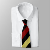 Garnet Gold en zwart, met diagonaal streping Strop Stropdas (Gebonden)