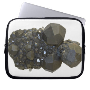 Garnet in natuurlijke vorm laptop sleeve