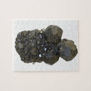 Garnet in natuurlijke vorm legpuzzel