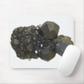 Garnet in natuurlijke vorm muismat (Met muis)