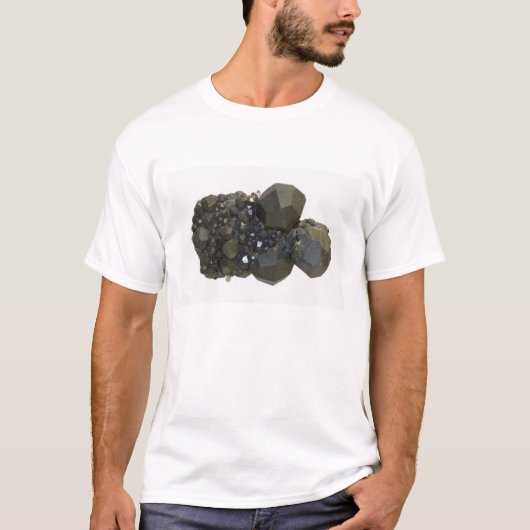 Garnet in natuurlijke vorm t-shirt (Voorkant)