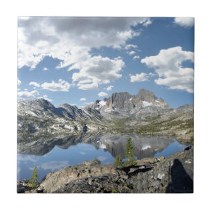Garnet Lake en Banner Peak - John Muir Trail Tegeltje