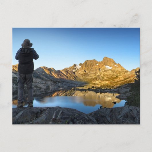 Garnet Lake Sunrise - John Muir Trail Briefkaart (Voorkant)
