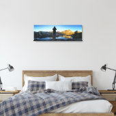 Garnet Lake Sunrise - John Muir Trail Canvas Afdruk (Insitu (Slaapkamer))