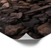 Garnet Lake Sunset op Banner Peak John Muir Trail Poster (Hoek)