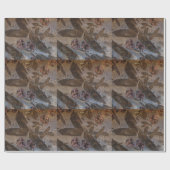 Garnet Staurolite Schist Gift Wrap Cadeaupapier (Vlak)