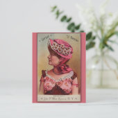 Garnet  Victoriaans kunstkaart Briefkaart (Staand voorkant)