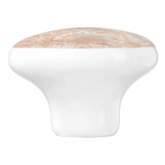 Garnet Weft Keramische Knop (Zijkant)