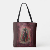 Garnet Witch en Red Dragon Tote Bag (Achterkant)