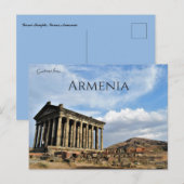Garni Tempel Garni Armenië Briefkaart (Voorkant / Achterkant)
