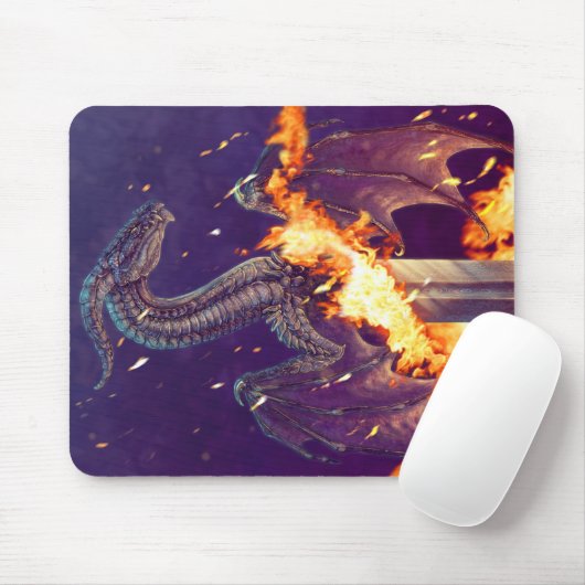 Garon Whited Nightlord Firebrand Mousepad Muismat (Met muis)