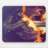 Garon Whited Nightlord Firebrand Mousepad Muismat (Voorkant)