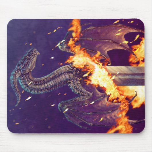 Garon Whited Nightlord Firebrand Mousepad Muismat (Voorkant)