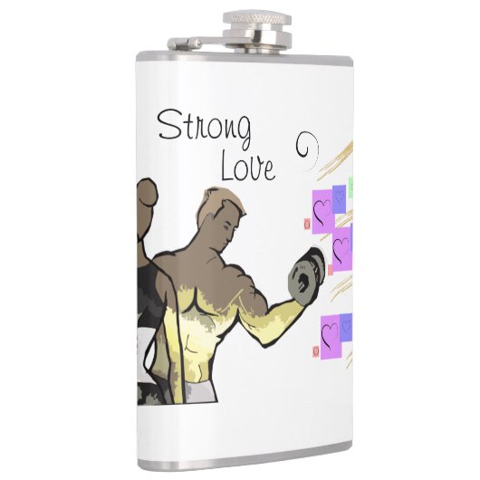 Garrafa Amor Forte garrafas Heupfles (Rechts)