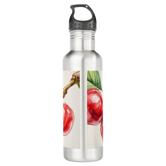 Garrafa de água Cerejas Waterfles (Achterkant)