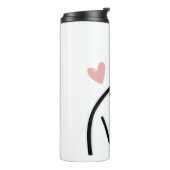 Garrafa estampa fofa thermosbeker (Gedraaid links)