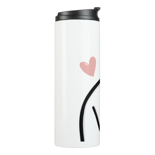 Garrafa estampa fofa thermosbeker (Gedraaid links)