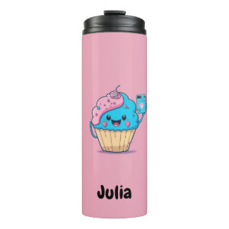 Garrafa Personalizada cupcake (Julia) Thermosbeker