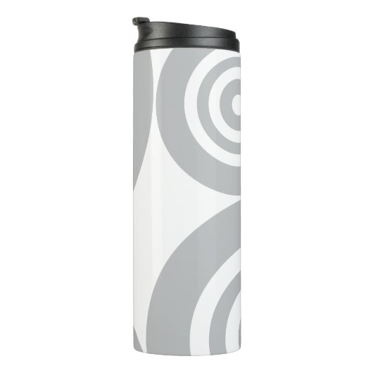 Garrafa térmica com discos cinza thermosbeker (Geroteerd rechts)