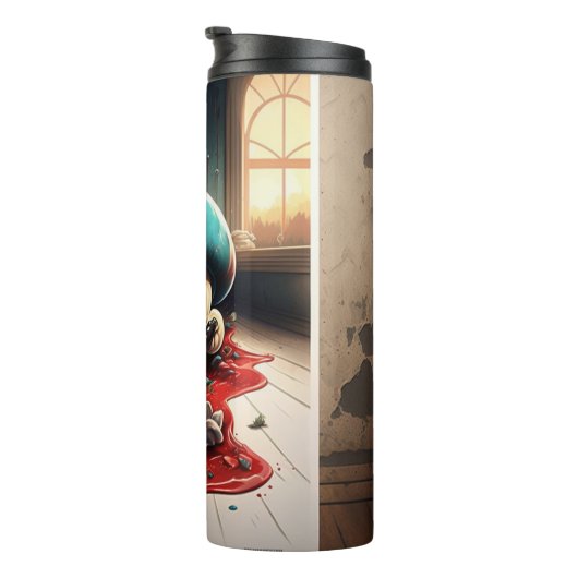 Garrafa Termica Mario Macabro Thermosbeker (Geroteerd rechts)