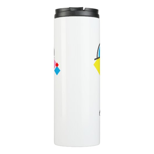 Garrafa térmica Mr. & Mrs. Smith Thermosbeker (Achterkant)