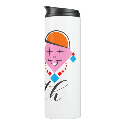 Garrafa térmica Mr. & Mrs. Smith Thermosbeker (Geroteerd rechts)