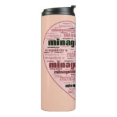 Garrafa Térmica Portátil Minaguidores  Thermosbeker (Gedraaid links)