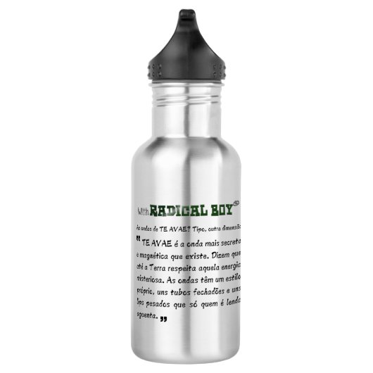 Garrafas de Água "Coleção Te Avae". Waterfles (Rechts)