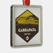 Garrapata State Park California Metalen Ornament (Rechts)