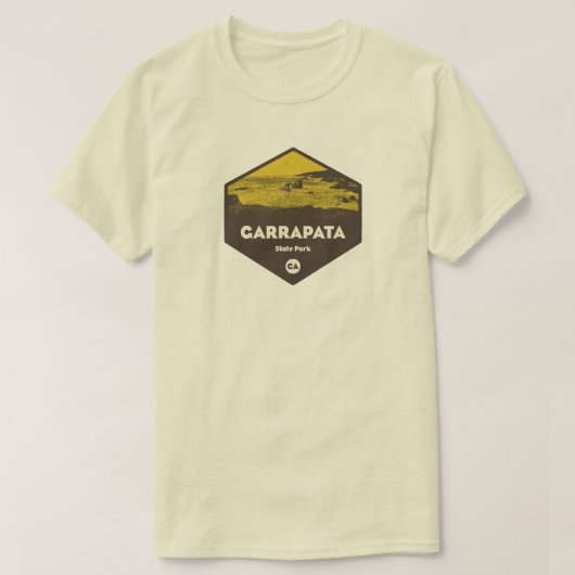 Garrapata State Park California T-shirt (Design voorkant)