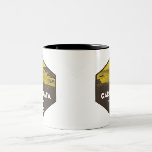 Garrapata State Park California Tweekleurige Koffiemok (Center)
