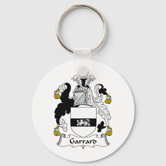 Garrard Family Crest Sleutelhanger (Voorkant)