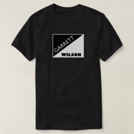 Garrett Wilson Black and White T-shirt