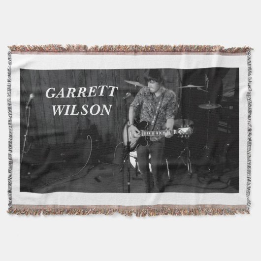 Garrett Wilson Live '25 Deken (Voorkant)