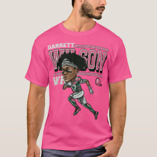 Garrett Wilson New York J Cartoon Star T-shirt