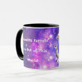 Garrett's fretten zijn uit deze wereld Mok (Voorkant links)