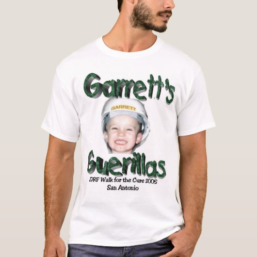 Garrett's Guerillas-Shirt T-shirt (Voorkant)