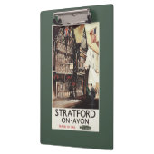 Garrick Inn en Harvard House Rail Poster Klembord (Links)