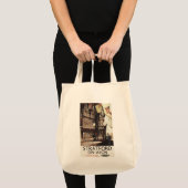 Garrick Inn en Harvard House Rail Poster Tote Bag (Voorkant (product))