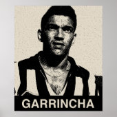 Garrincha  Portrait Poster (Voorkant)
