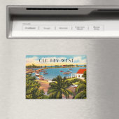 Garrison Bocht  Oude Sleutel West Florida Magneet (Insitu (Vaatwasser))