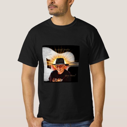 Garry Manuel - Acoustically Speaking T-shirt (Voorkant)