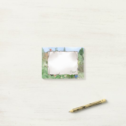 Garten  klebezettel post-it® notes (Op bureau)