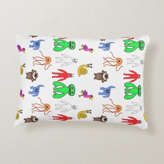 Garten Tekens Anime Accent Kussen (Achterkant)