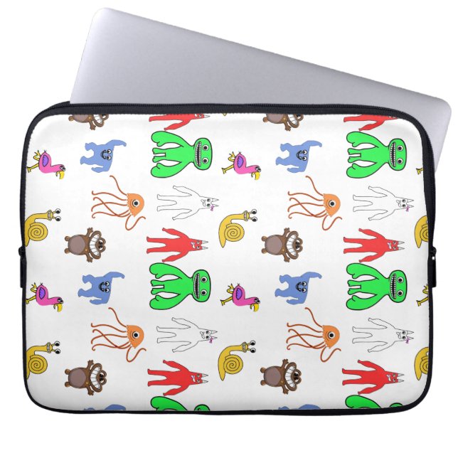 Garten Tekens Anime Laptop Sleeve (Voorkant)