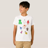 Garten Tekens Anime T-shirt (Voorkant volledig)