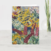 Gartenblumen | August Babberger Kaart (Voorkant)