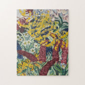 Gartenblumen | August Babberger Legpuzzel (Verticaal)